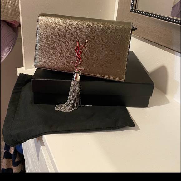 Saint Laurent Kat Wallet on Chain NWT - Picture 3 of 15